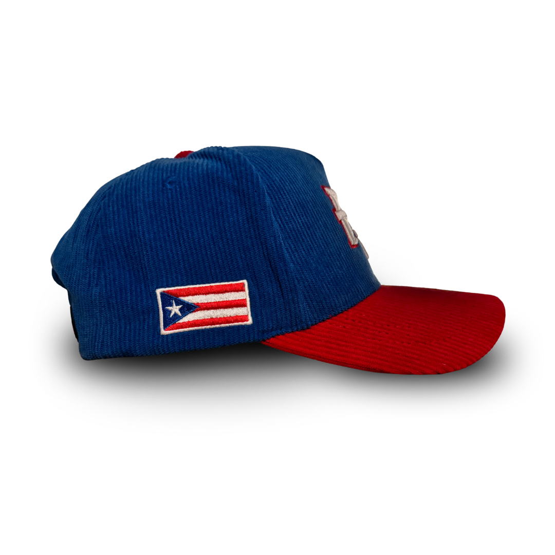 BoriCap – Gorra PR Azul & Roja #21 | Limited Edition Clásico 2026