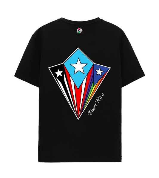 Camisa Boricua - "Ritmos de Borinquen: Colores de la Patria"
