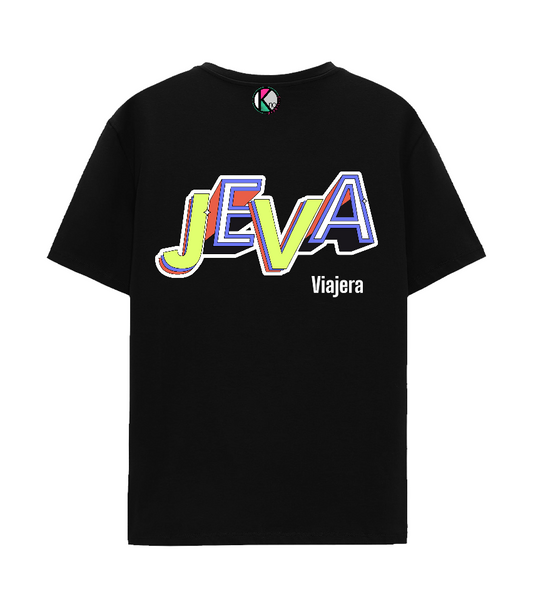 Camisa Boricua - "JEVA VIAJERA"